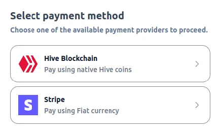 Payment Methods